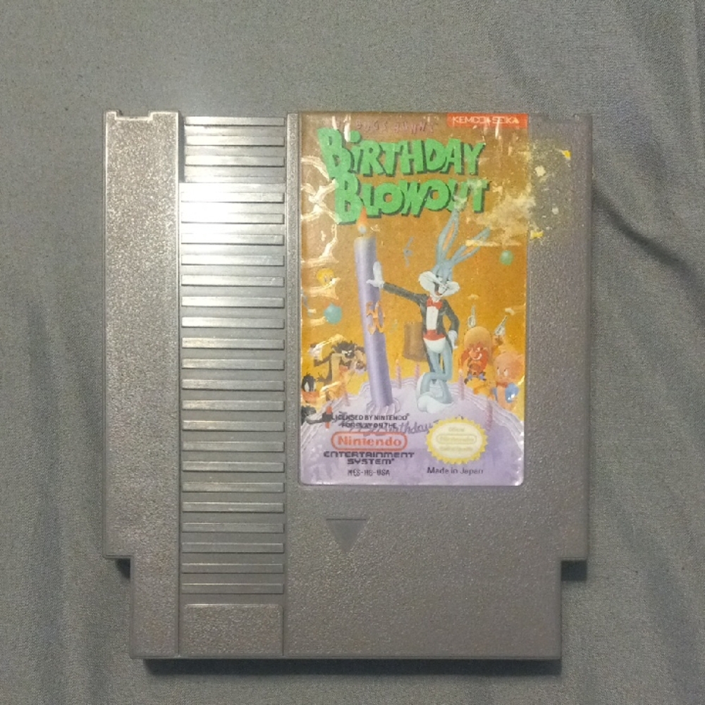 Final Price! NES Bugs Bunny Birthday Blowout